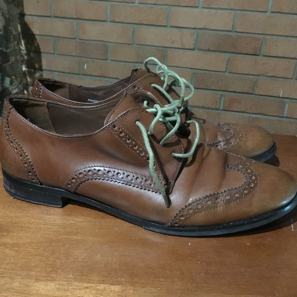 Cole Haan Jagger Wingtip Oxford shoes brown women’s 7.5